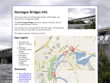 Tablet Screenshot of montaguebridges.com